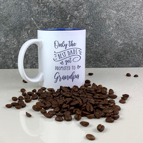 Personalised 2 x Coffee Mugs Only The Best Parents Get Promoted To Grandparents - Picture 26 of 77