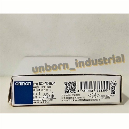 NEU Original Omron NX-AD4604 Analog Input Unit NX-AD4604