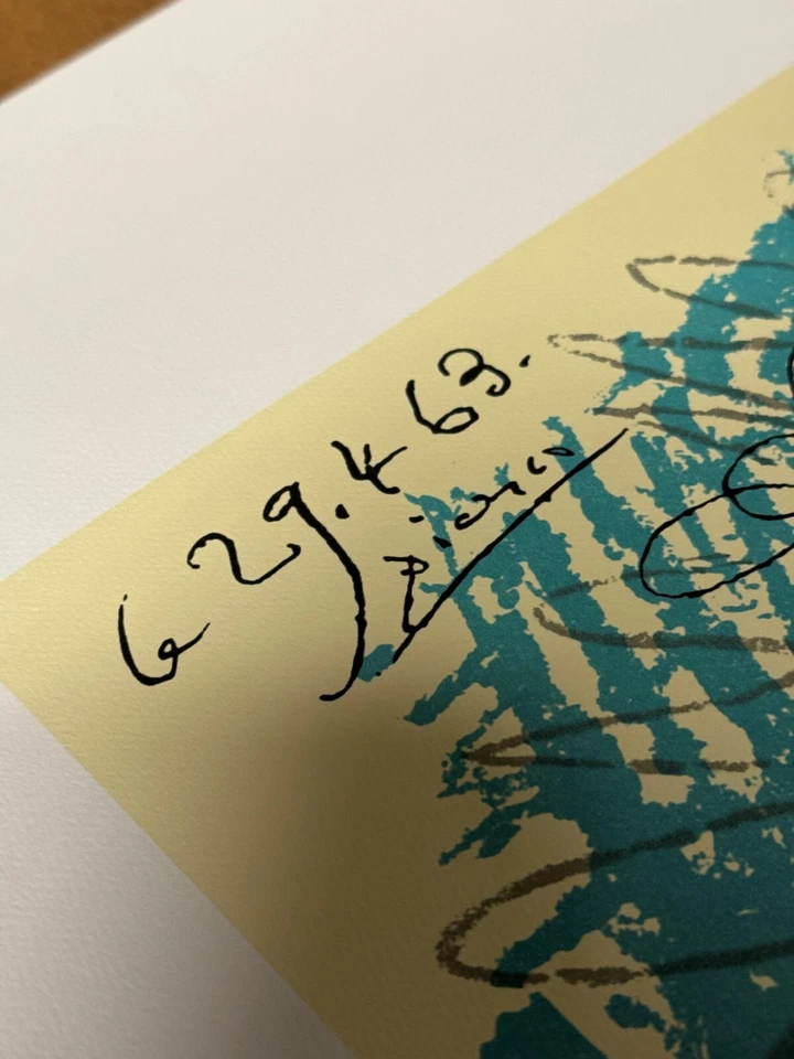 Пабло Пикассо, материнство, No Литография 2531 26 дюймов x 40 дюймов - Изображение 4 из 4