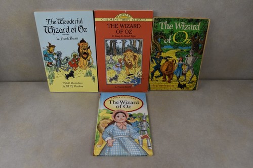 The Wonderful Wizard of OZ Books L. Frank Baum 3 versions + Bonus Book