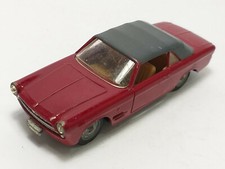 RARE Vintage 1/43 SOLIDO Red FIAT 2300/S CABRIOLET GHIA Ref.133
