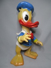 AL102 WALT DISNEY FIGURINE POUET POUET DONALD 1963 36 CM REF 110 ETAT MOYEN