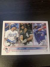 2022 Topps Series 1 Baseball AL Runs Batted In League Leaders Base #202