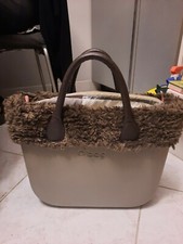 borsa o bag standard completa con pelliccia