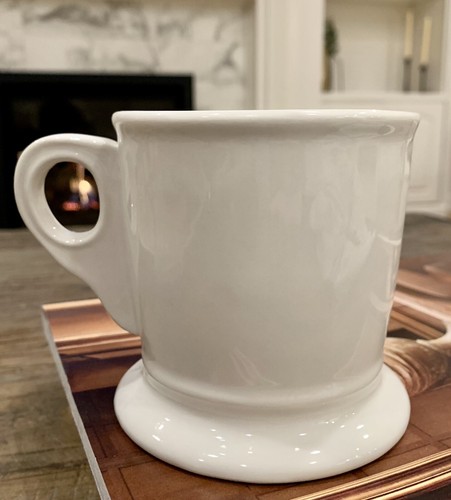 Anthropologie Coffee Mug Letter J Initial Shaving Style Mug - Photo 3 sur 4