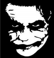 Joker Decal Joker Sticker Car Decal Car Sticker Batman Decal Cool Sticker