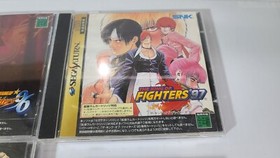 Sega Saturn King of Fighters 95, 96, 97 Japan with KOF95 cartridge