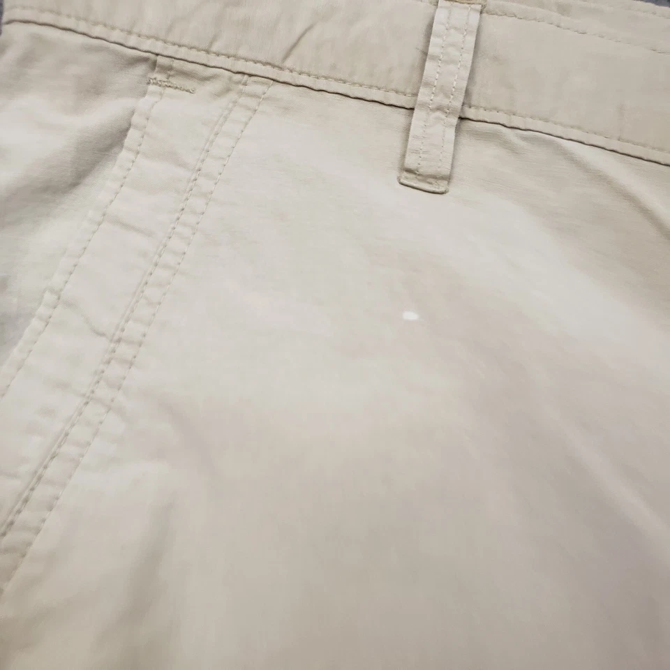 Pantalones Cortos Woolrich Para Hombre 38 Beige Chino Aire Libre Senderismo Algodón Ligero Adulto * Foto 3 de 4