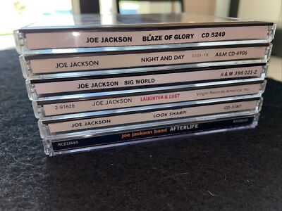 JOE JACKSON   Afterlife Live Look Sharp Laughter & Lust Big World Night And Day