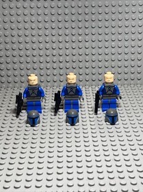 LEGO Star Wars Jetpack Mandalorian Trooper Minifigures Lot Of 3- Set # 7914