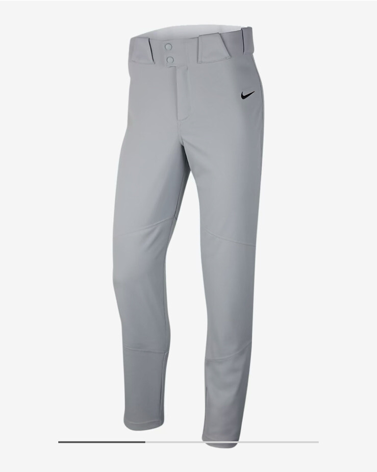 NEW Nike Vapor Select Men's Baseball Pants BQ6345-052 Grey all