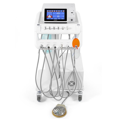 Unità mobile odontoiatrica portatile 4 fori compressore d'aria/sistema unità di aspirazione - Foto 47 di 58