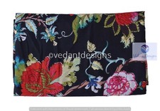 Indian Handmade Floral Print Cotton Block Dressmaking Fabric Craft 5 Yard