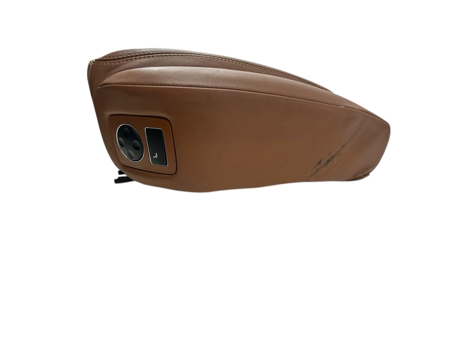 2006-2012 BENTLEY CONTINENTAL GT OEM REAR SEAT LOWER BENCH | SADDLE (99) *WEAR*