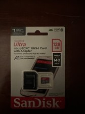 SanDisk 128GB micro SD SDXC Memory Card 140MB/s Ultra Class 10 UHS-1 A1
