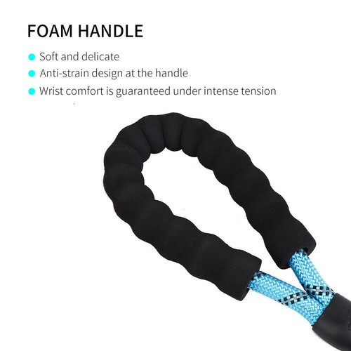 Double Ended Dog Leash Dual Lead Walk 2 Dogs Coupler No Tangle Adjustable Nylon - Picture 8 of 26