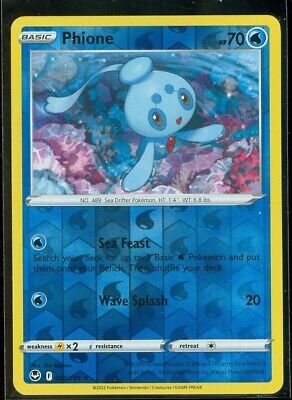 Phione - 045/195 - Rare NM, English Pokemon Sword & Shield