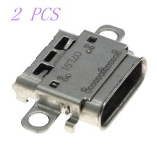 2 PCS USB type-C Charging Port Socket Dock Connector For Nintendo Switch OLED