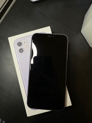 Apple iPhone 11 - 128GB - Purple (Unlocked) A2111 (CDMA + GSM) (CA