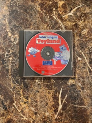 Fisher-Price: Learning in Toyland PC/Mac CD-ROM (1996) - Disc & Case Only