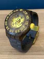 Swatch Scuba Libre Cuttlefish Diving Watch SUUM100 with New Battery