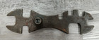Vintage Welding Tank 8 in 1 Wrench - 1 1/8, 5/8, 9/16, 1/2, 7/16, 11/16, 7/8, 1" — photo 2