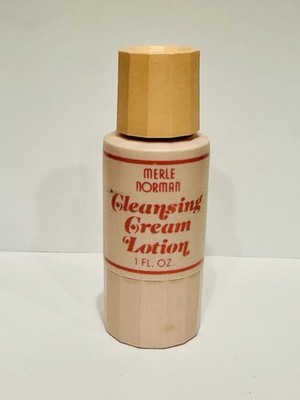   NEW OLD STOCK 1970 S MERLE NORMAN CLEANSING CREAM 1 OZ RARE HTF MOVIE PROP  