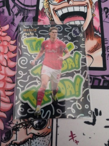Topps Merlin Premier League 2026 Ryan Yates /10 Nottingham Ta-Da