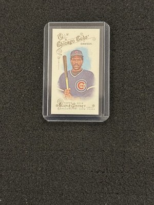 2014 Topps Allen & Ginter's Mini No # Andre Dawson /25 Cubs HOF