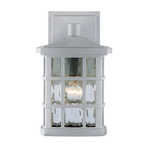 Quoizel SNN8406 Stonington 1 Light 11" Tall Outdoor Wall Sconce - Black - Picture 10 of 10