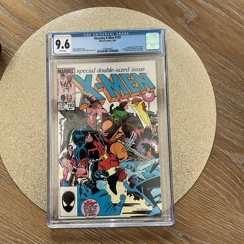 The Uncanny X-Men #193 (Marvel Comics May 1985) ⭐️ CGC GRADED 9.6 SEE PICS ‼️