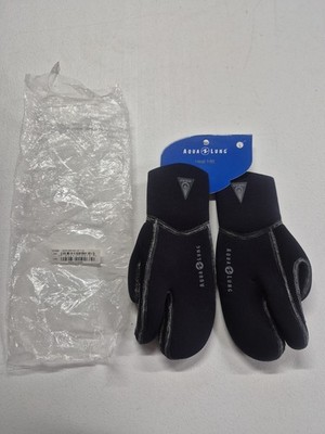 Aqua Lung Heat Mitt 6MM Neoprene Diving Gloves Mittens Size L Scuba Cold Water