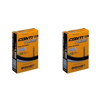 Continental 2x Schlauch Race 28 28'' 700x20/25C 20/25-622/630 SV 60mm