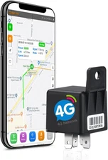 SinoTrack 4G GPS Tracker for Vehicles,Vehicle Device Locator Car Relay... 