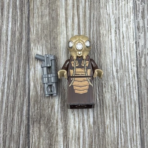 Lego Minifigure Star Wars Bounty Hunter Zuckuss RARE. 2019 Set 75243