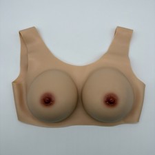 Realistic Silicone Breast Forms D Cup Soft Heavy Cleavage Breast