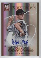 2012 Elite Extra Edition Elite Series Signatures 13/125 Andrew Heaney #2 0f8