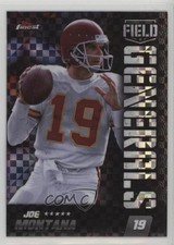 2024 Topps Finest Field Generals Checkerboard Refractor Joe Montana HOF 1ht8