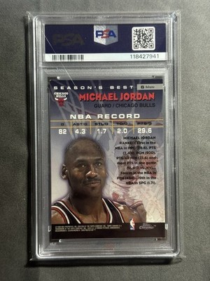 1997-98 Topps Chrome - Shooting Stars Michael Jordan #6 Refractor