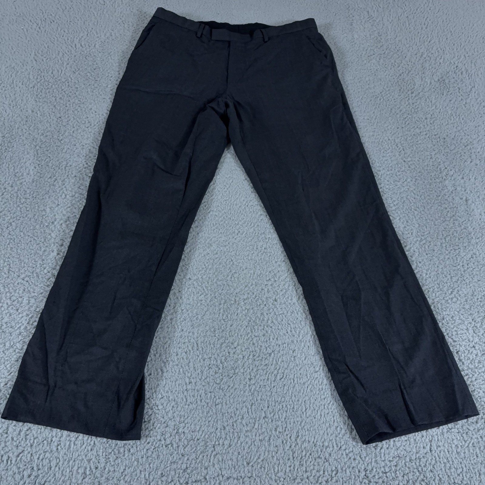 Boss Hugo Boss 2-Piece Suit Men 42 Long Pants 34x32 Silk Wool The Journey Sharp2 thumbnail 14