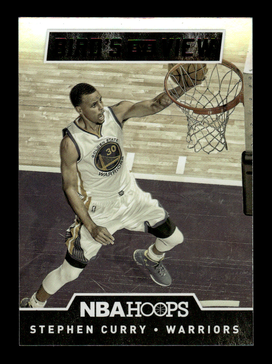 2015-16 Panini NBA Hoops Stephen Curry #12 Bird's Eye View