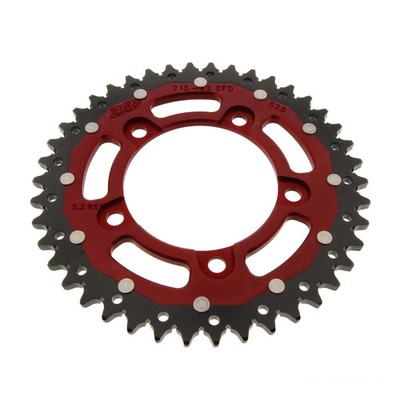 Kettenrad 42Z rot ZFD-713-42-RED für Aprilia Tuono 1100 V4 Factory 2015-19