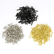 Chrome Gold Black Electric Guitar Bass Pickguard Backplates Tremolo Cover Scr...