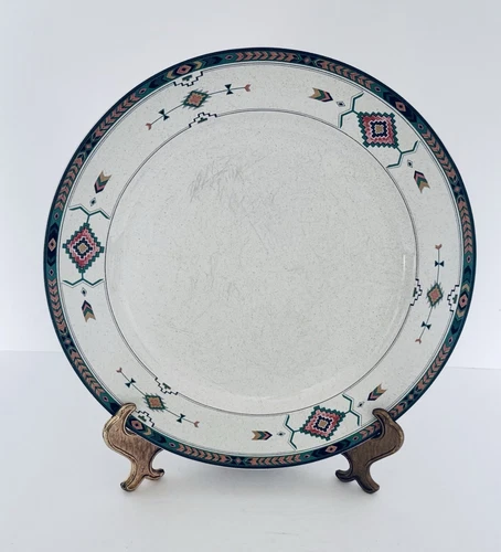Studio Nova Mikasa Adirondack Dinner Plate Aztec Southwest Design Y2201 Thailand