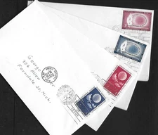 United Nations Four FDC's  as shown - kha058