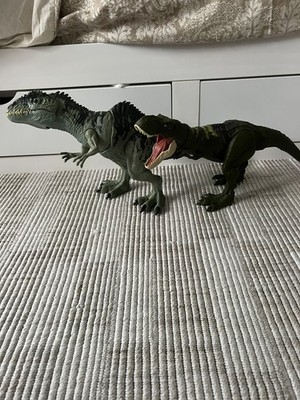 Jurassic Legacy Tyrannosaurus Rex T-Rex Ambush & Colossal Giganotosaurus 22'' SFX