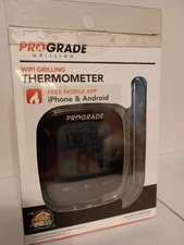 Prograde WiFi Grilling Thermometer free mobile app iphone & Android 