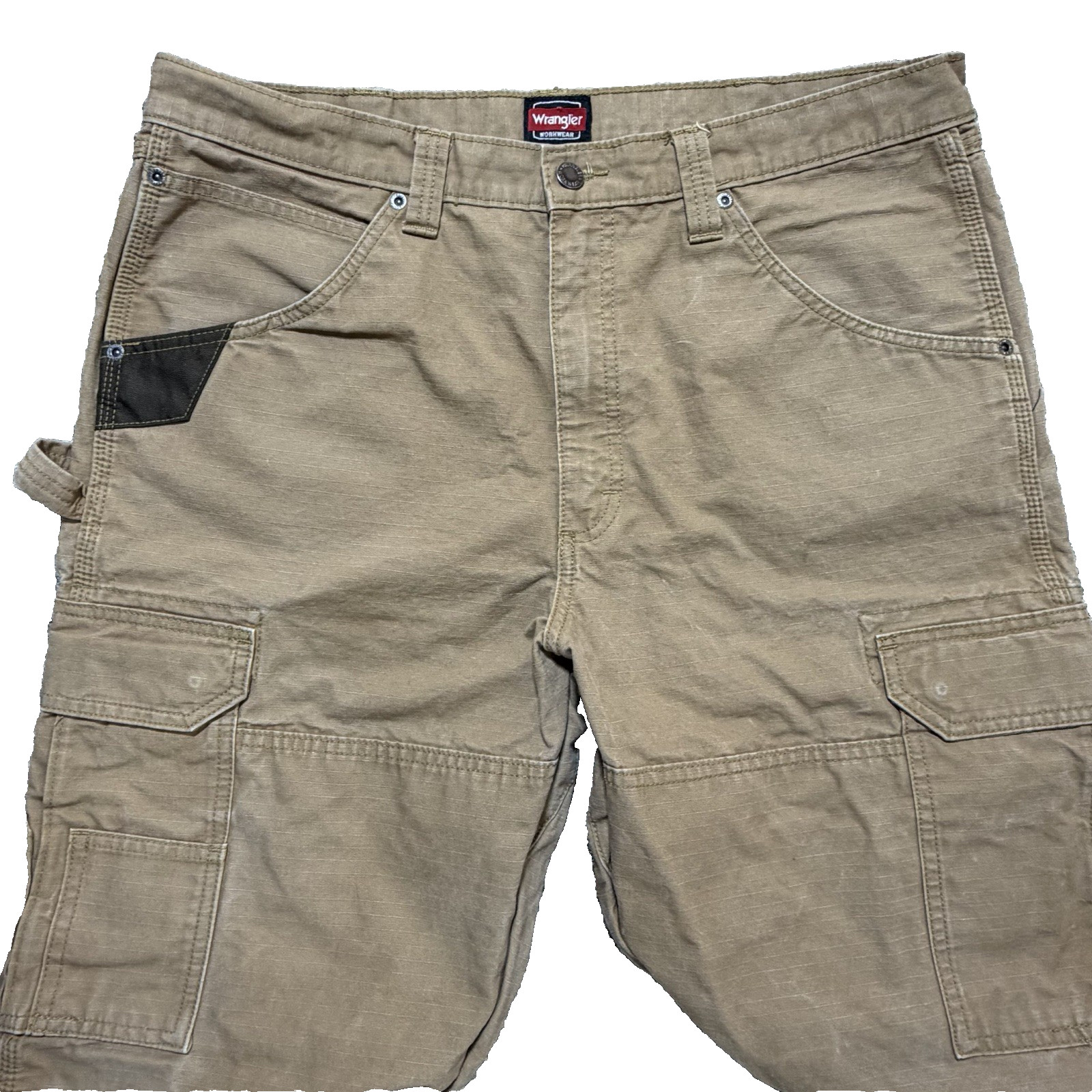 Wrangler Riggs Workwear Ranger Carpenter Pants 36x30 Bark Brown Duck Canvas thumbnail 10