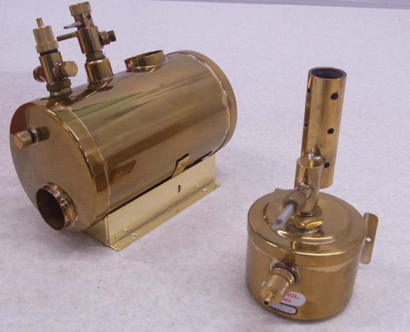 Saito B2E Model Marine Boiler for Steam Engine - Made in Japan