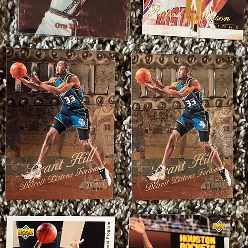 Huge Detroit Pistons Lot 258 Cards Inserts RC Prizm Parallel Vintage Grant Hill - Picture 22 of 24